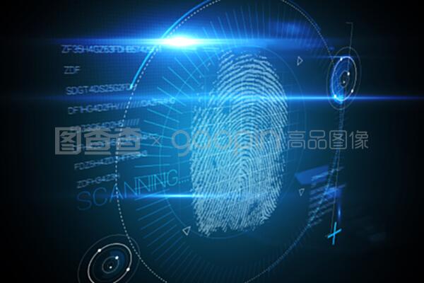 数字安全指纹扫描